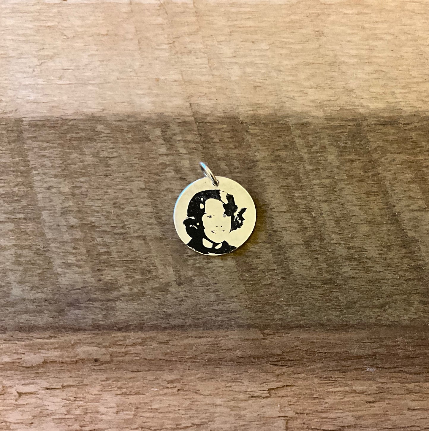 personalized sterling silver pendant